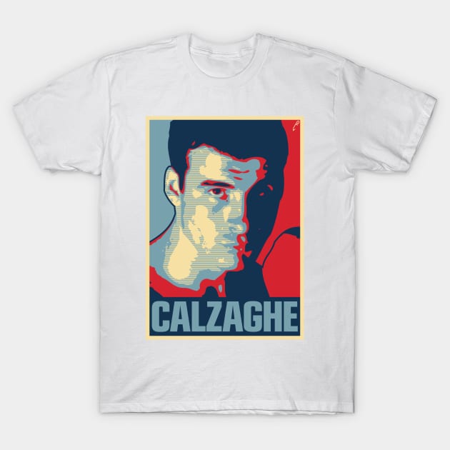 Calzaghe T-Shirt by DAFTFISH